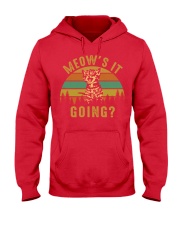 Meows It Going Hooded Sweatshirt thumbnail
