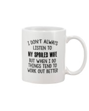 My Spoiled Wife Mug thumbnail
