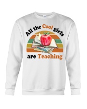 Cool Girls Are Teaching Crewneck Sweatshirt thumbnail