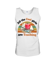 Cool Girls Are Teaching Unisex Tank thumbnail