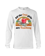 Cool Girls Are Teaching Long Sleeve Tee thumbnail
