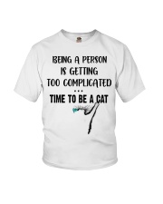 Time to be a cat Youth T-Shirt thumbnail