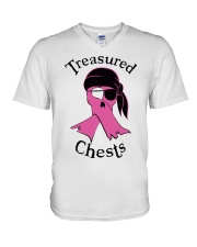 Treasured chests V-Neck T-Shirt thumbnail