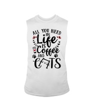 All You Need In Life Cats Coffee Sleeveless Tee thumbnail