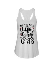 All You Need In Life Cats Coffee Ladies Flowy Tank thumbnail