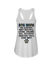 Dog Mom The Sweetest Most Beautiful Ladies Flowy Tank thumbnail