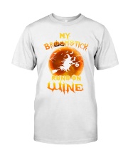 My Broomstick Runs On Wine Classic T-Shirt thumbnail