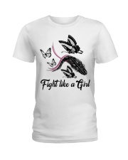 Fight Like A Girl Ladies T-Shirt thumbnail