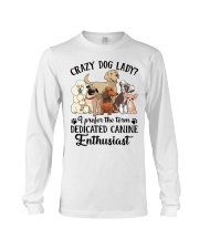 The Term Dedicated Canine Enthusiast Long Sleeve Tee thumbnail