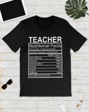 Teacher Nutritional Facts Classic T-Shirt lifestyle-mens-crewneck-front-17