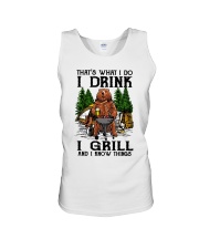 I Grill And I Know Things Unisex Tank thumbnail