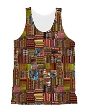 Book Lover all-over shirt All-over Unisex Tank front