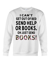 Just send books Crewneck Sweatshirt thumbnail