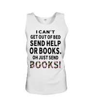 Just send books Unisex Tank thumbnail