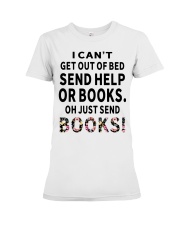 Just send books Premium Fit Ladies Tee thumbnail