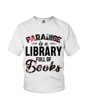 Paradise Is A Library Full Of Books Youth T-Shirt thumbnail