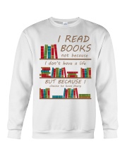 I read books Crewneck Sweatshirt thumbnail