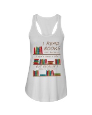 I read books Ladies Flowy Tank thumbnail