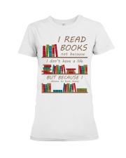 I read books Premium Fit Ladies Tee thumbnail