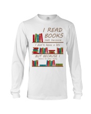 I read books Long Sleeve Tee thumbnail