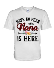 Have No Fear Nana Is Here V-Neck T-Shirt thumbnail