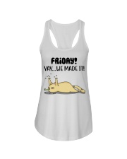Friday Yay We Made It Ladies Flowy Tank thumbnail