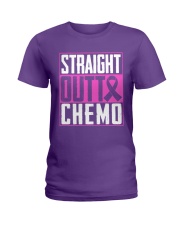 Straight Outta Chemo Ladies T-Shirt thumbnail