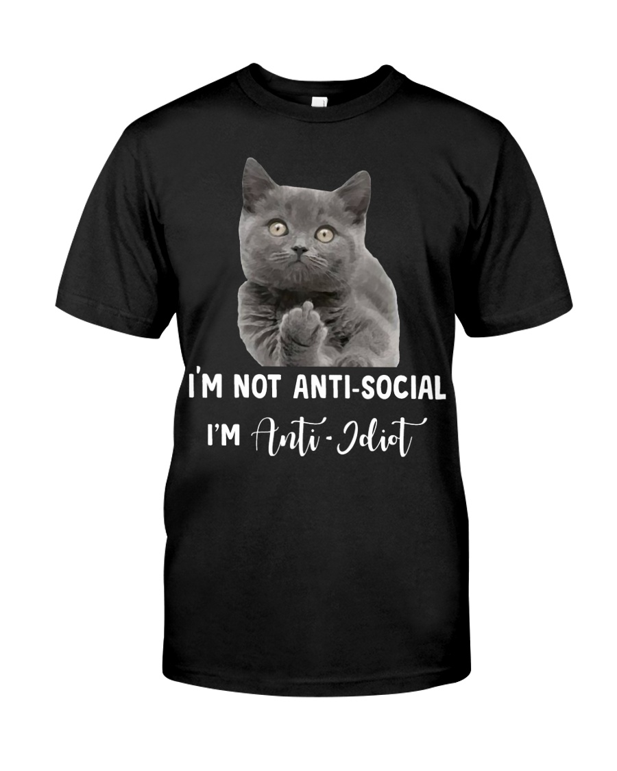 I'm anti idiot Classic T-Shirt