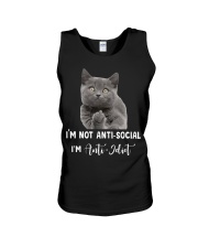 I'm anti idiot Unisex Tank thumbnail
