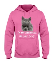 I'm anti idiot Hooded Sweatshirt thumbnail