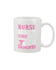Nurse Encourager Kind Healer Dedicated Mug thumbnail