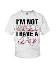 I'm not single I have a dog Youth T-Shirt thumbnail