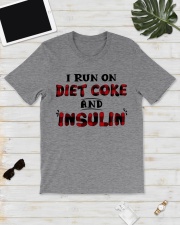 I run on diet coke and insulin Classic T-Shirt lifestyle-mens-crewneck-front-17