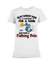 Fishing Pole In My Darkest Hour Premium Fit Ladies Tee thumbnail