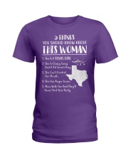 I'm Texas Girl Ladies T-Shirt thumbnail