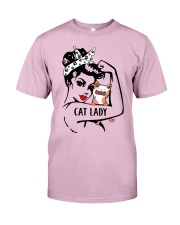 Cat Lady Classic T-Shirt front