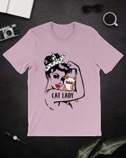 Cat Lady Classic T-Shirt lifestyle-mens-crewneck-front-16