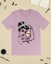 Cat Lady Classic T-Shirt lifestyle-mens-crewneck-front-19