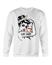 Cat Lady Crewneck Sweatshirt thumbnail