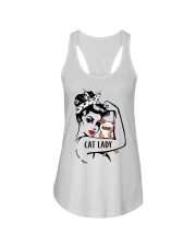 Cat Lady Ladies Flowy Tank thumbnail