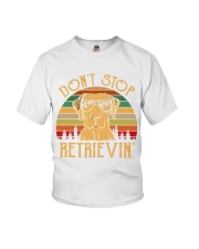 Dont Stop Retrieving Vintage Youth T-Shirt thumbnail