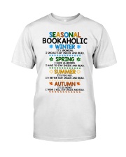 Seasonal Bookaholic Classic T-Shirt thumbnail