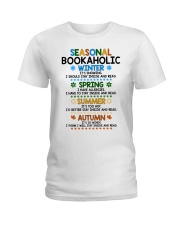 Seasonal Bookaholic Ladies T-Shirt thumbnail
