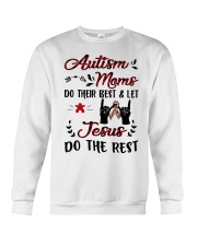 Autism moms do their best Crewneck Sweatshirt thumbnail