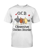 OCD Obsessive Chicken Disorder Classic T-Shirt front