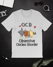 OCD Obsessive Chicken Disorder Classic T-Shirt lifestyle-mens-crewneck-front-16