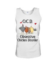 OCD Obsessive Chicken Disorder Unisex Tank thumbnail