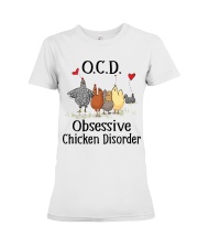 OCD Obsessive Chicken Disorder Premium Fit Ladies Tee thumbnail