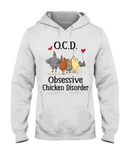 OCD Obsessive Chicken Disorder Hooded Sweatshirt thumbnail