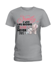 Elephant - Love Never Ends Ladies T-Shirt thumbnail